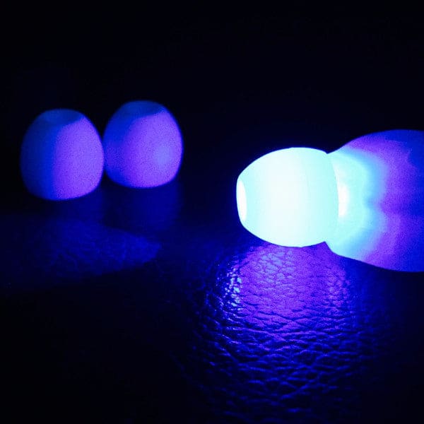 Futuristic Lights Frosted White Pod Fisheye Diffusers - 10 Pack - Futuristic Lights