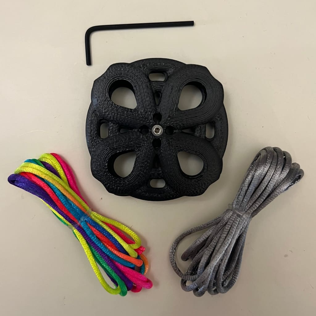 UFOrbits Black FL72 LED Orbit with Ion Microlights - Futuristic Lights