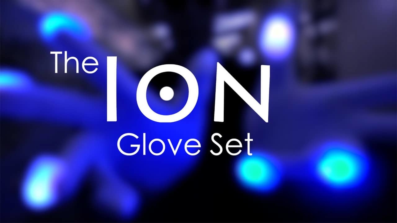 Load video: Light show using the Ion Glove Set.