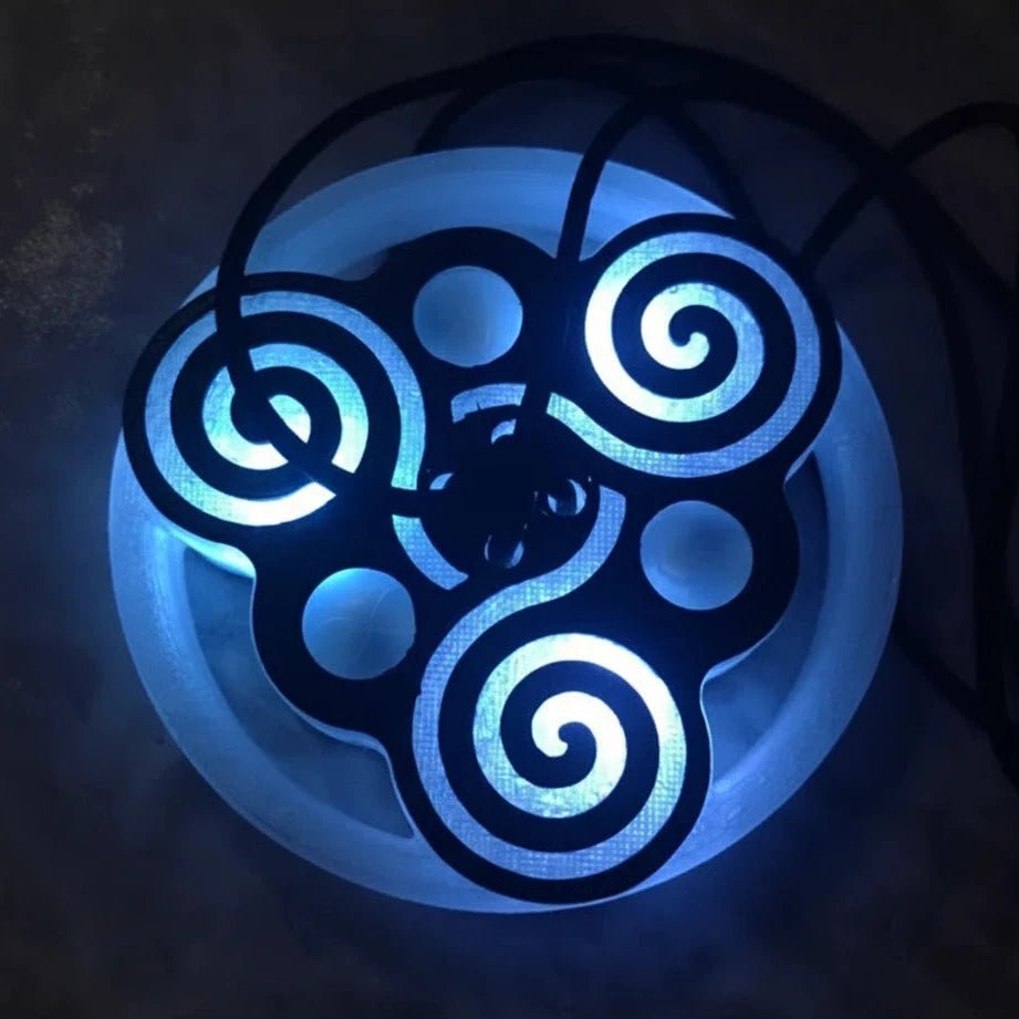 Koru LED Orbit V2 | Fully Diffused Orbit with Smooth Spiral Trails
